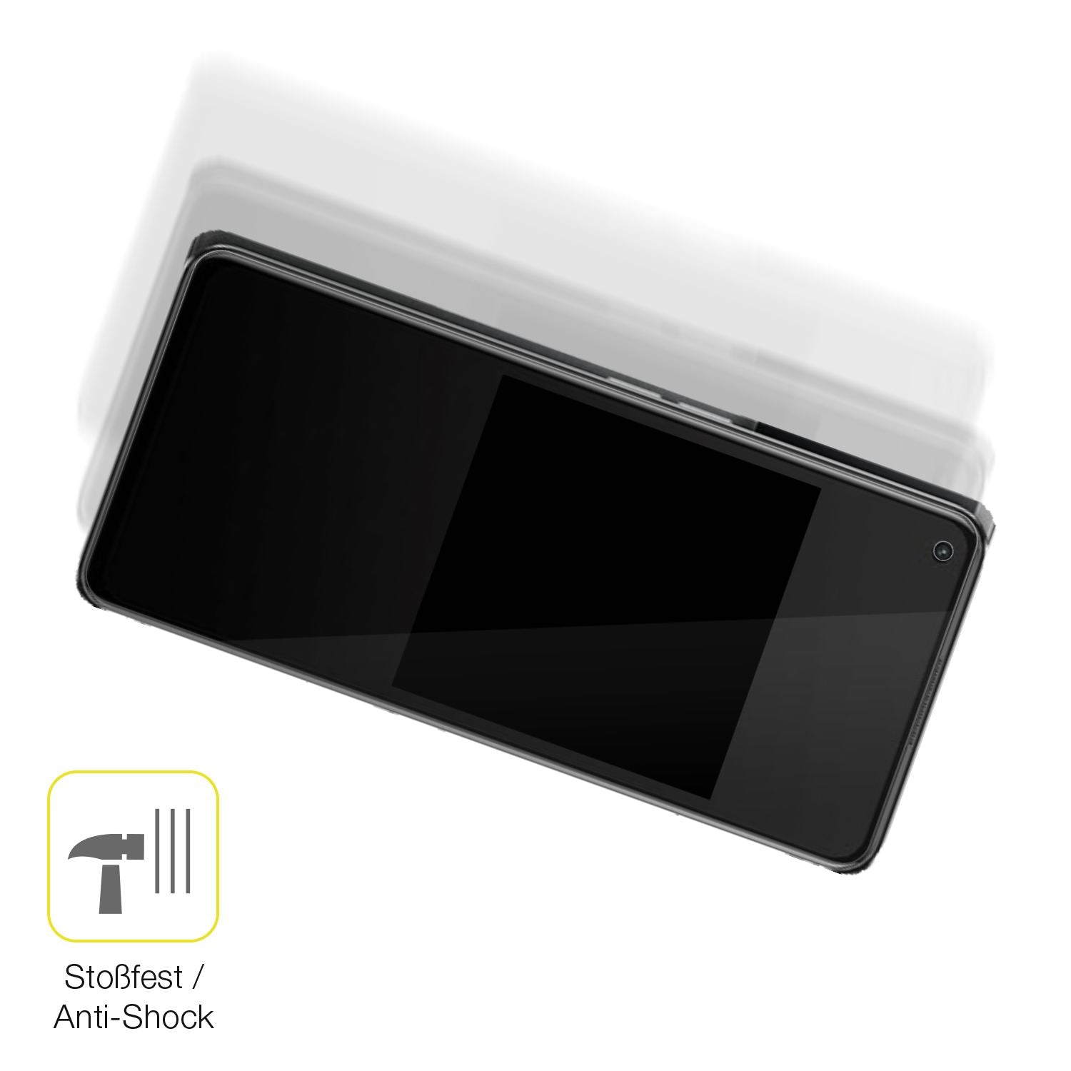 Schutz gegen Kratzer auf dem Oppo K10 Pro 5G Glas durch Schlüssel oder Ähnliches