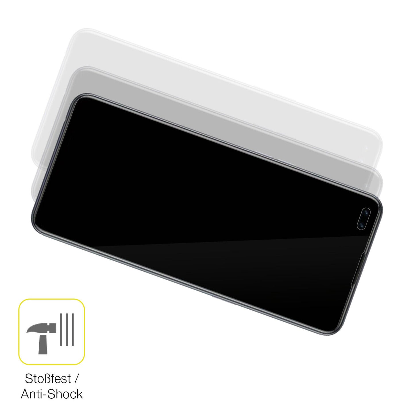 Schutz gegen Kratzer auf dem OPPO Reno 4 Lite Glas durch Schlüssel oder Ähnliches