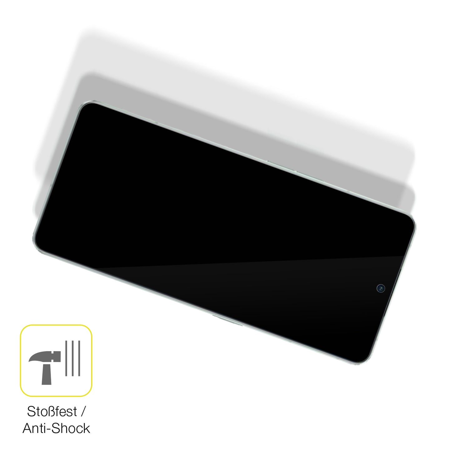 Schutz gegen Kratzer auf dem Oppo Reno8 Pro Plus Glas durch Schlüssel oder Ähnliches