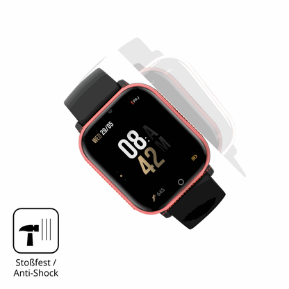 Schutz gegen Kratzer auf dem PAJ GPS Tracker Kids Smartwatch Glas durch Schl�ssel oder �hnliches