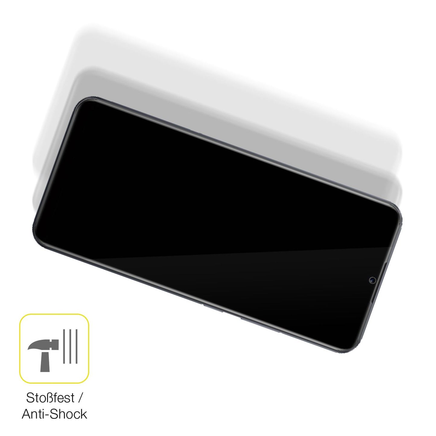 Schutz gegen Kratzer auf dem Realme Narzo 50A Prime Glas durch Schlüssel oder Ähnliches