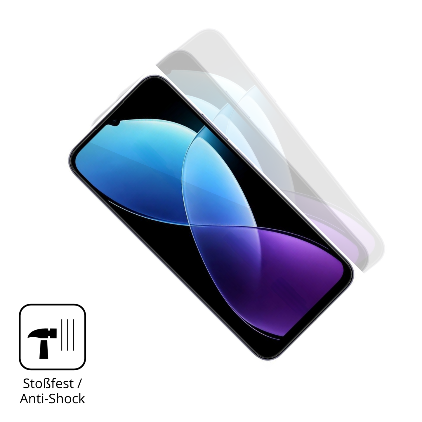 Schutz gegen Kratzer auf dem Redmi R70 5G Glas durch Schlüssel oder Ähnliches
