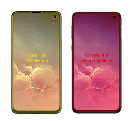 Schutz gegen Kratzer auf dem Samsung Galaxy S10e Glas durch Schlüssel oder Ähnliches