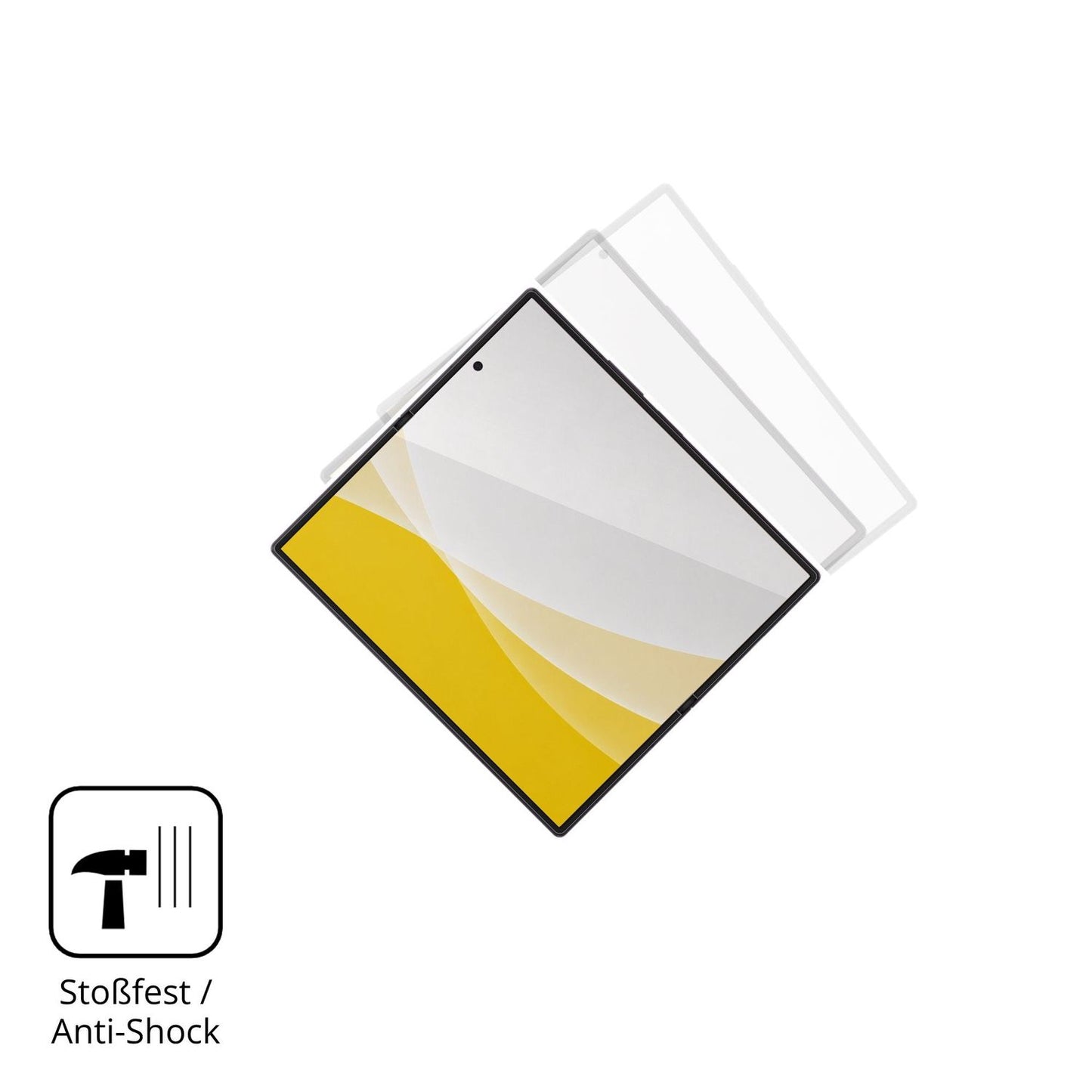 Schutz gegen Kratzer auf dem Samsung Galaxy Z Fold8 Ultra Innenseite Glas durch Schlüssel oder Ähnliches