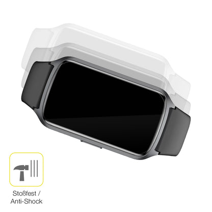 Schutz gegen Kratzer auf dem Sanorum Smartwatch 1.47 Zoll Glas durch Schlüssel oder Ähnliches