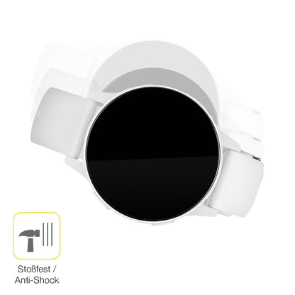 Schutz gegen Kratzer auf dem Sloksfil S51 1.27 Zoll Glas durch Schlüssel oder Ähnliches