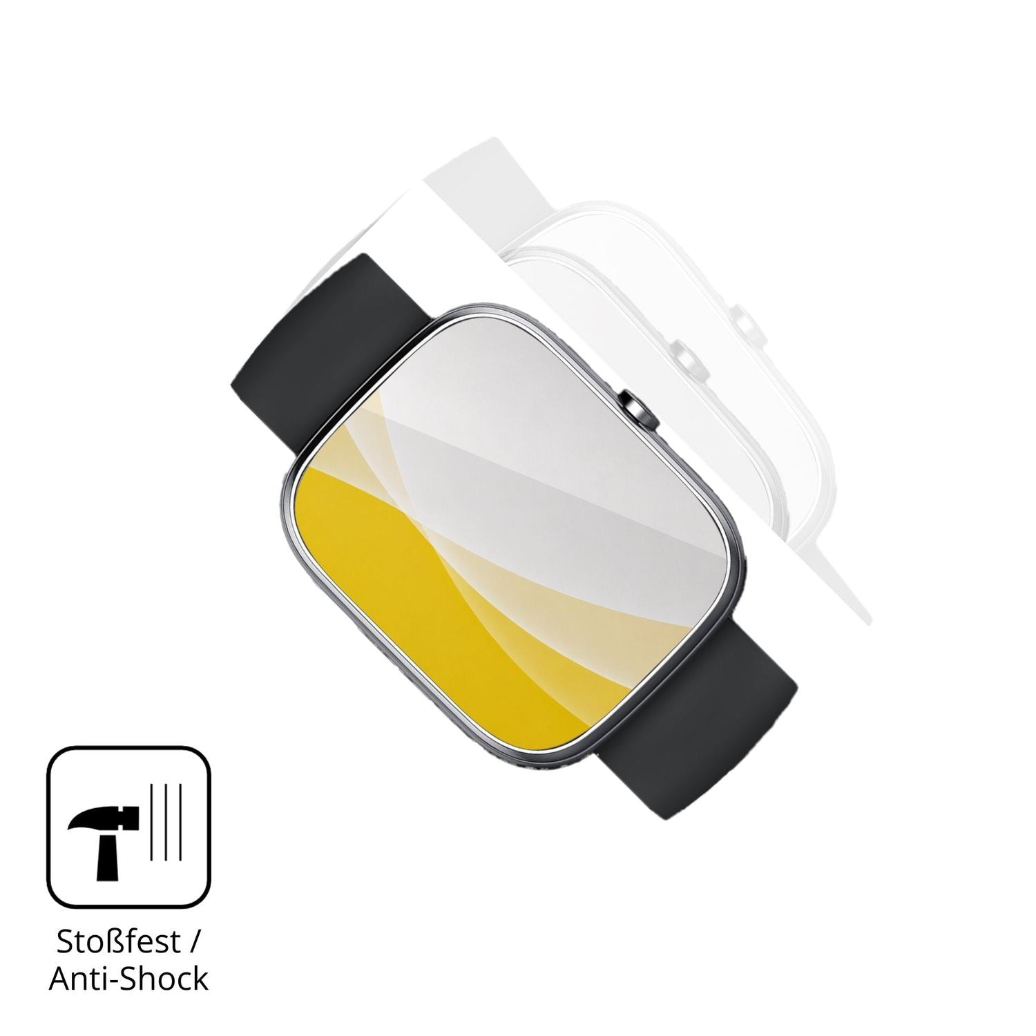 Schutz gegen Kratzer auf dem taopodo S80X-HHH Glas durch Schlüssel oder Ähnliches