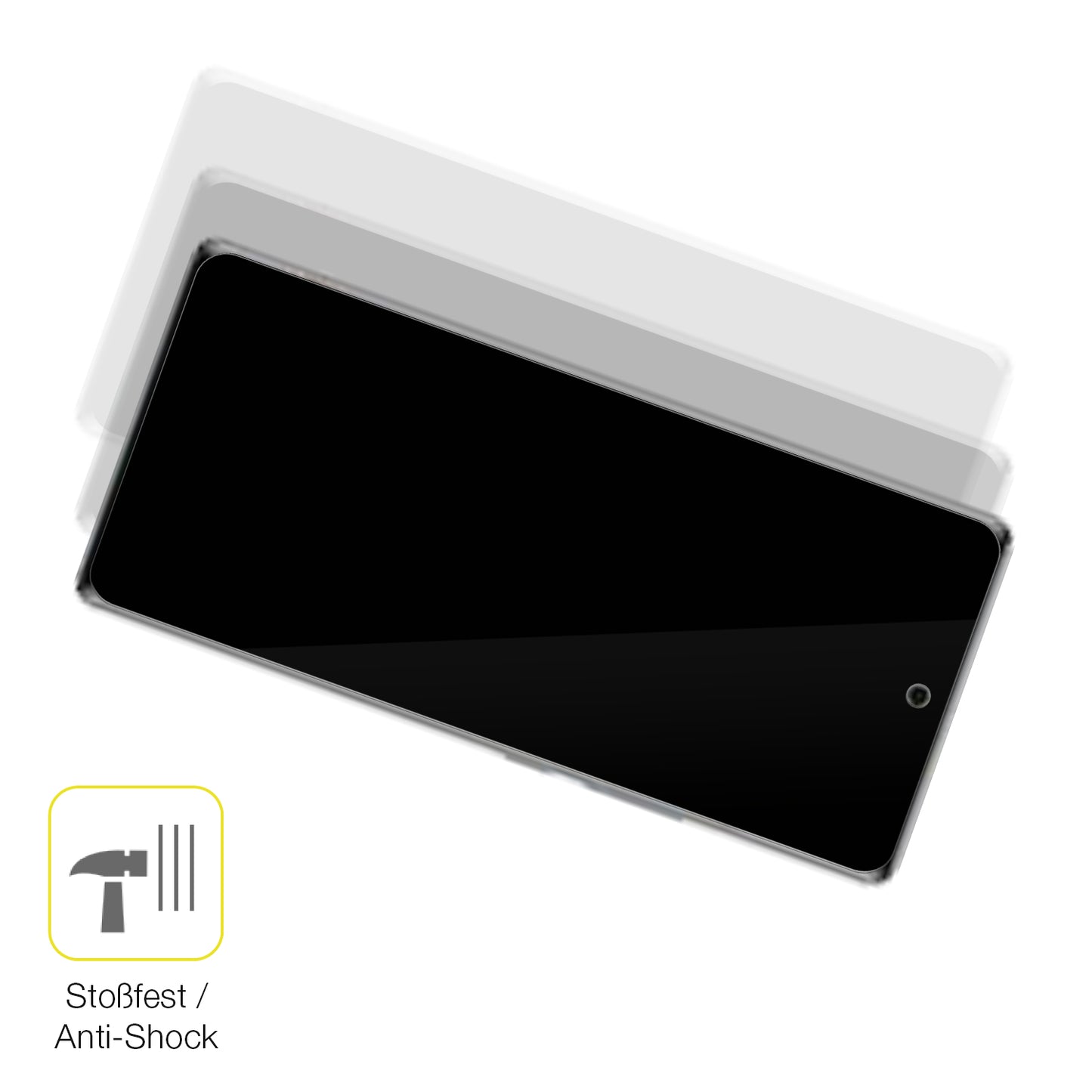 Schutz gegen Kratzer auf dem Tecno Spark 20 Pro+ Glas durch Schlüssel oder Ähnliches
