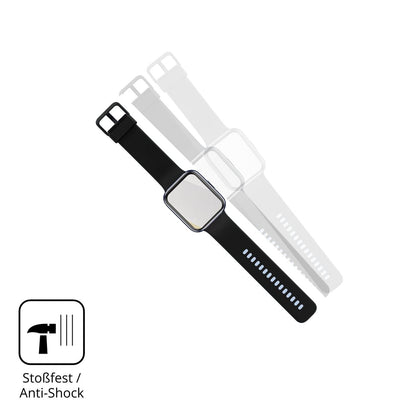Schutz gegen Kratzer auf dem Tensky Smartwatch 1.85 Zoll Glas durch Schlüssel oder Ähnliches
