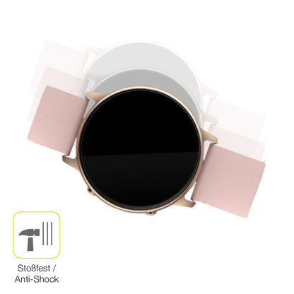 Schutz gegen Kratzer auf dem Tuyoma Smartwatch LW36 Glas durch Schlüssel oder Ähnliches