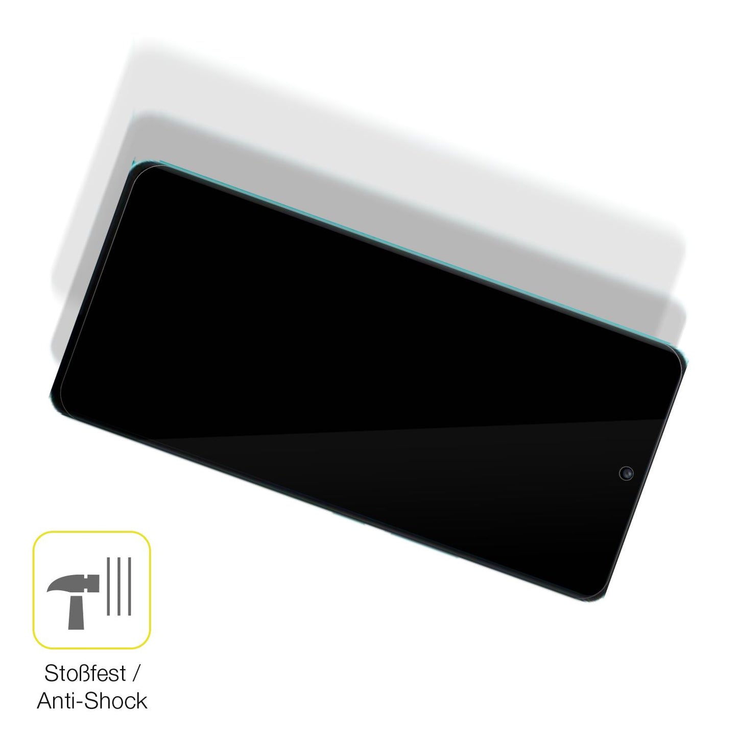 Schutz gegen Kratzer auf dem VIVO IQOO Neo7 Racing Glas durch Schlüssel oder Ähnliches