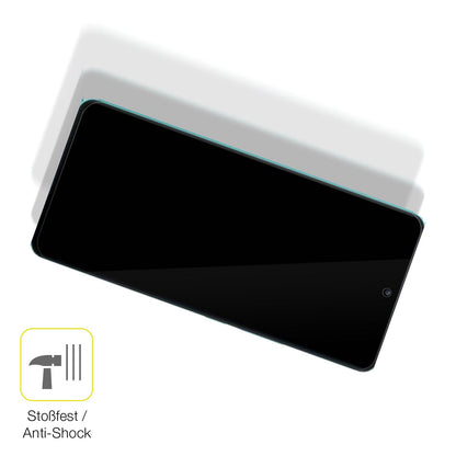 Schutz gegen Kratzer auf dem VIVO IQOO Neo7 Racing Glas durch Schlüssel oder Ähnliches