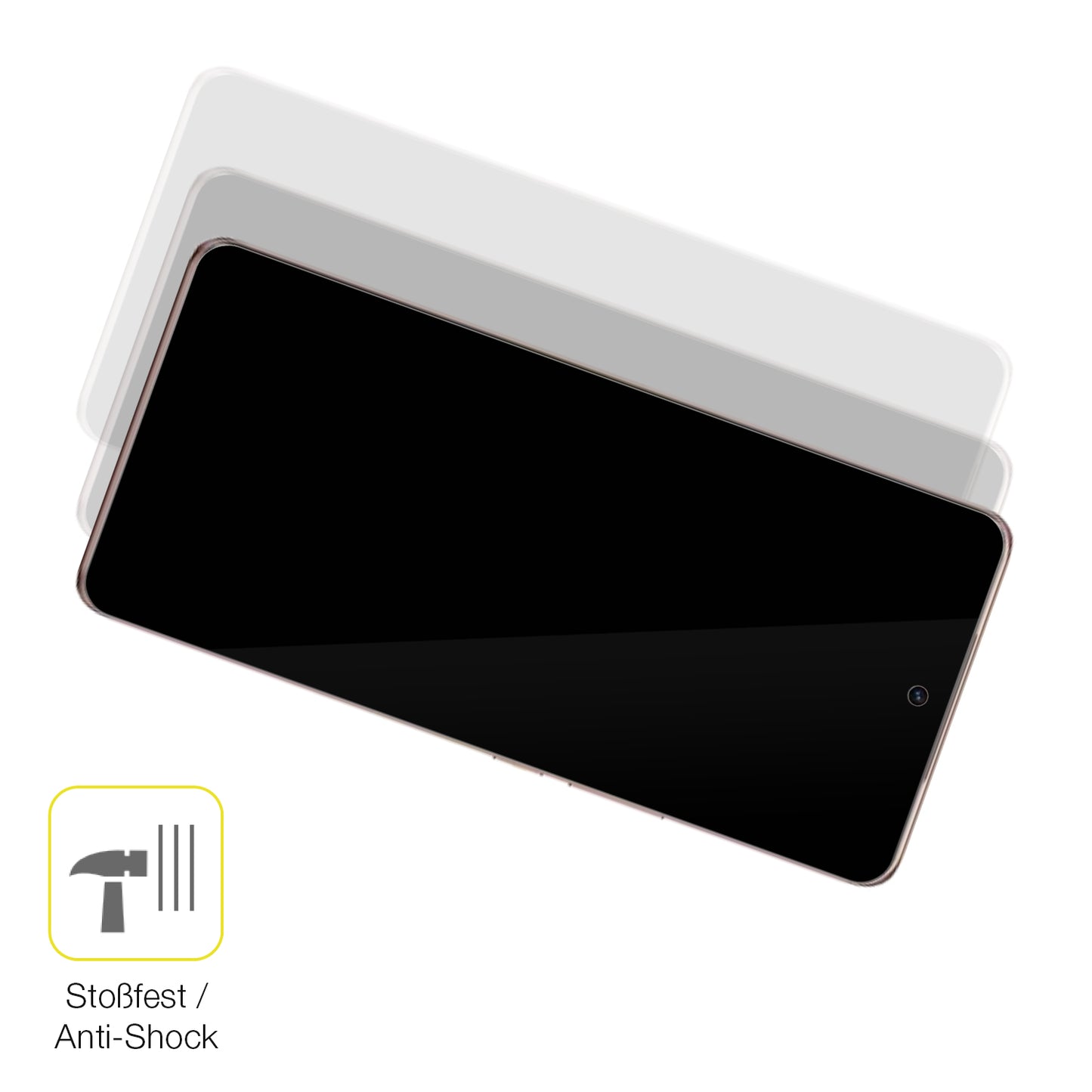 Schutz gegen Kratzer auf dem Vivo V50e Glas durch Schlüssel oder Ähnliches