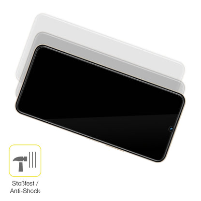 Schutz gegen Kratzer auf dem VIVO Y35 5G Glas durch Schlüssel oder Ähnliches