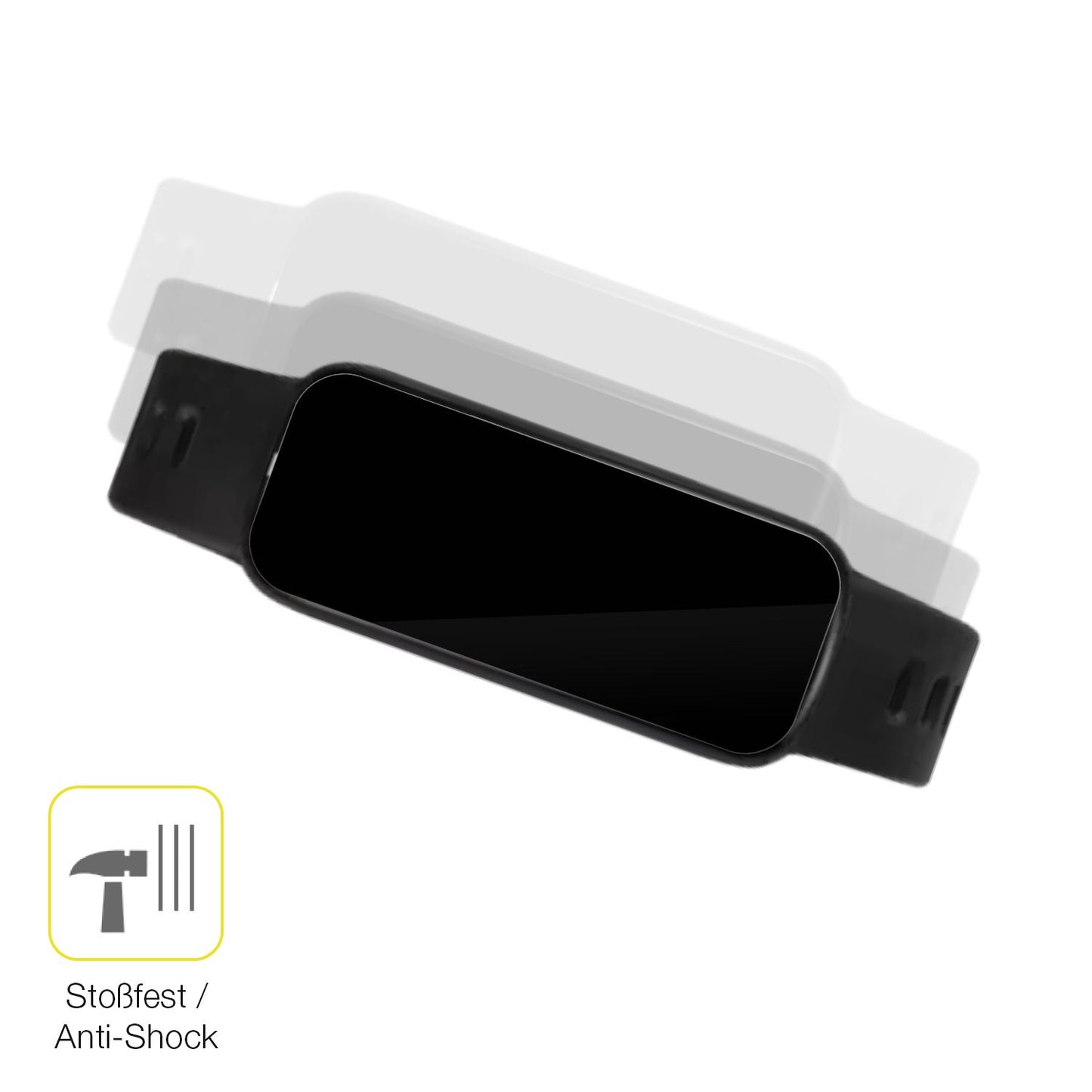 Schutz gegen Kratzer auf dem VivoWatch 6 Aero (HC-C06) Glas durch Schlüssel oder Ähnliches