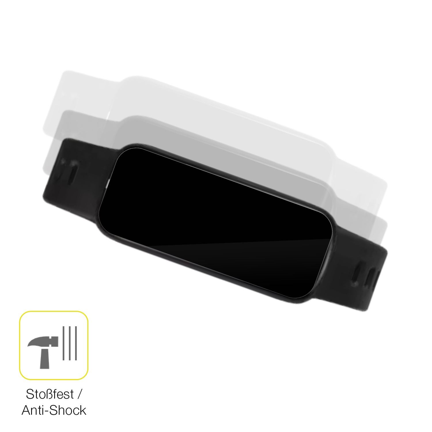 Schutz gegen Kratzer auf dem VivoWatch 6 Aero (HC-C06) Glas durch Schlüssel oder Ähnliches