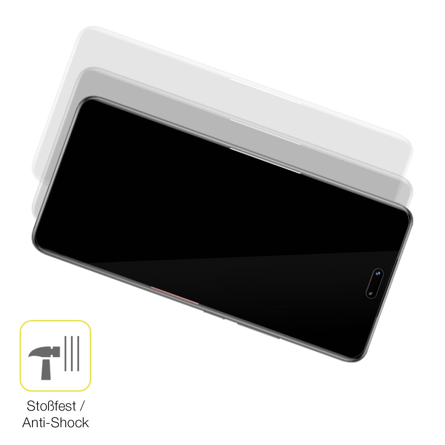 Schutz gegen Kratzer auf dem Xiaomi Civi 2 Glas durch Schlüssel oder Ähnliches