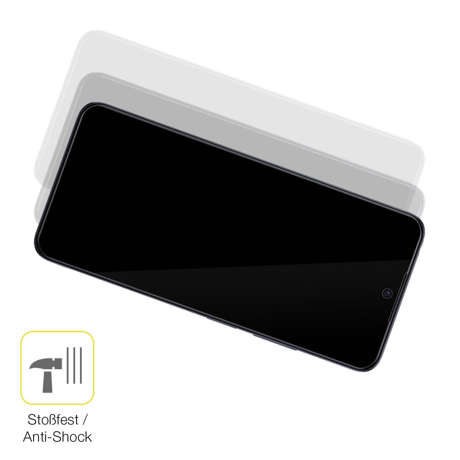 Schutz gegen Kratzer auf dem XIaomi Poco X5 Glas durch Schlüssel oder Ähnliches