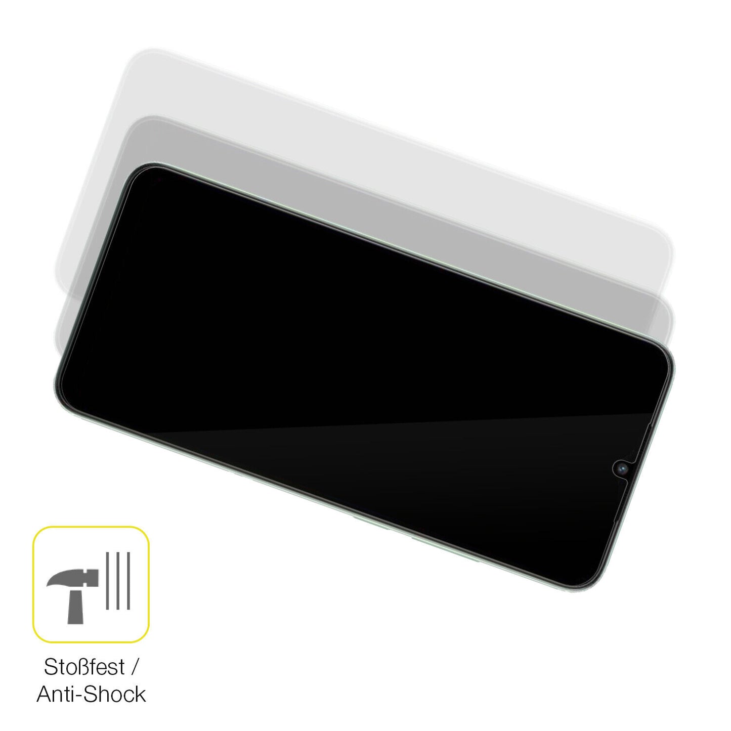 Schutz gegen Kratzer auf dem Xiaomi Redmi A2 Glas durch Schlüssel oder Ähnliches