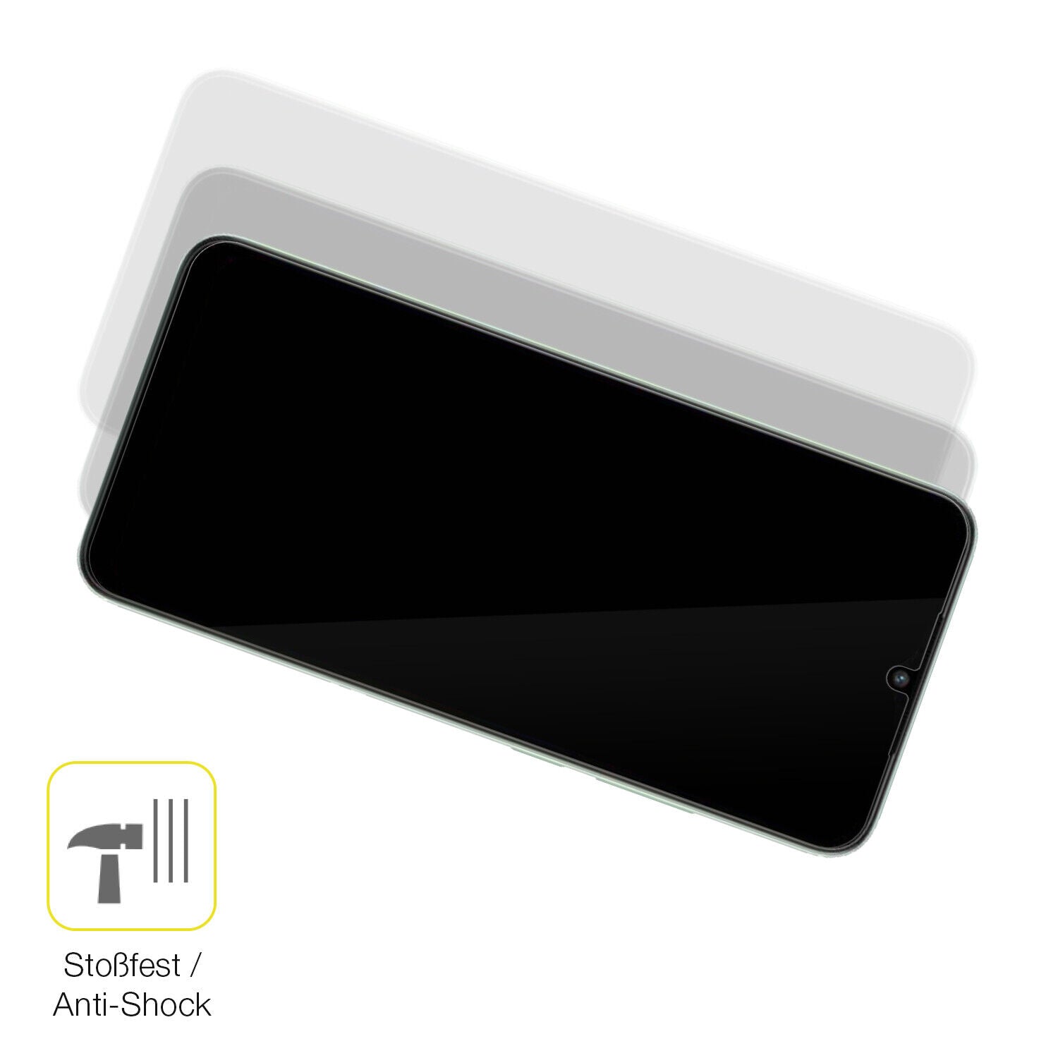 Schutz gegen Kratzer auf dem Xiaomi Redmi A2 Glas durch Schlüssel oder Ähnliches