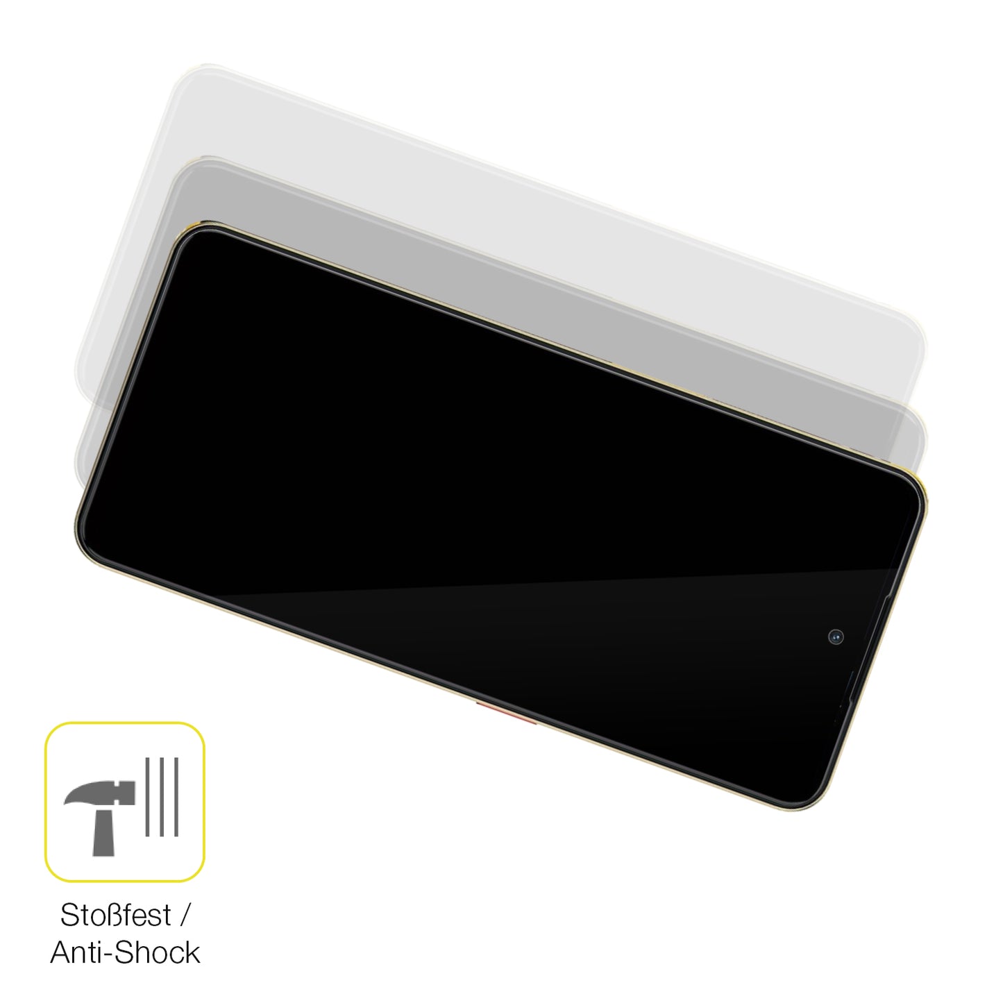 Schutz gegen Kratzer auf dem ZTE Nubia Neo 3 5G Glas durch Schlüssel oder Ähnliches