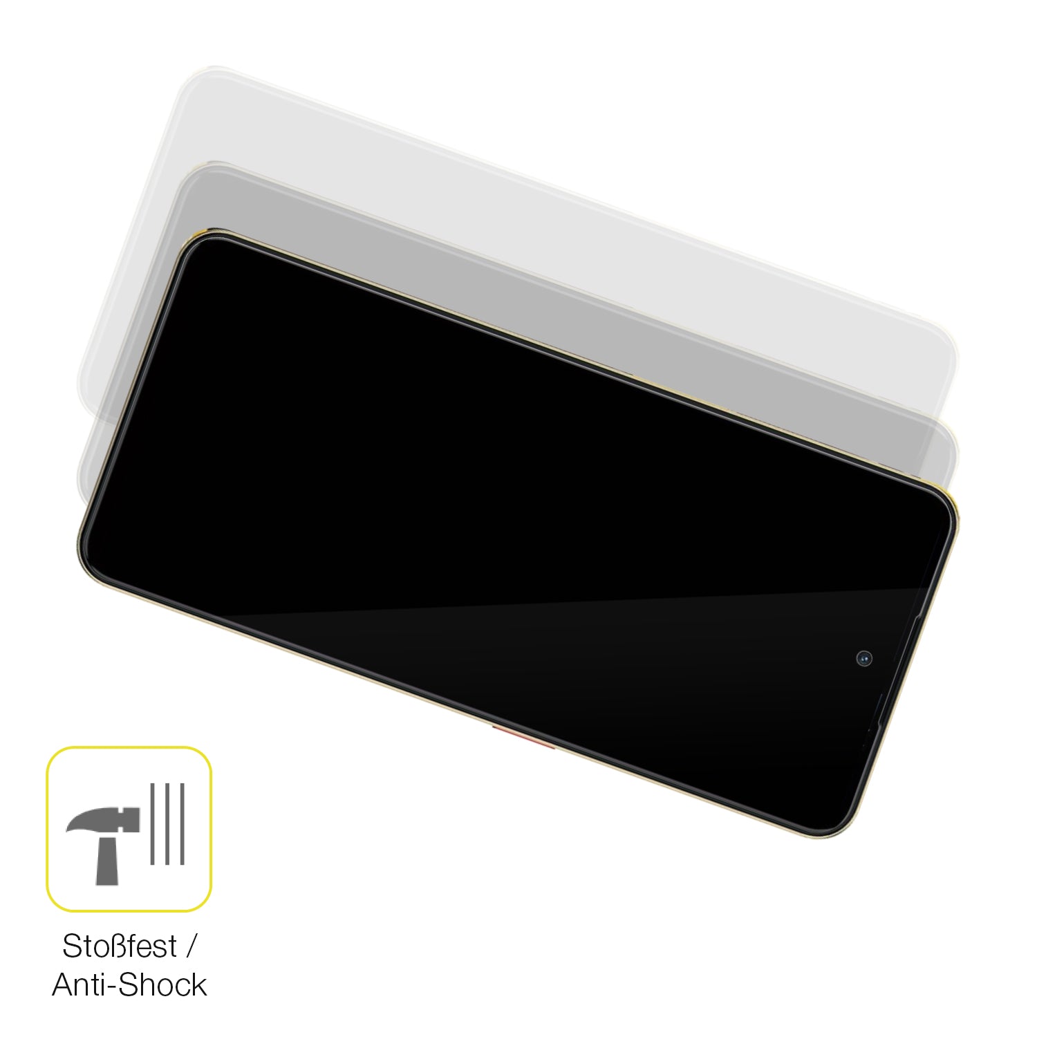 Schutz gegen Kratzer auf dem ZTE Nubia Neo 3 5G Glas durch Schlüssel oder Ähnliches