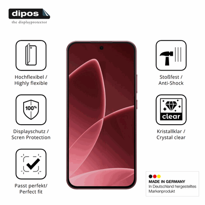 Displayschutz hergestellt in Deutschland, höchste Qualität made in Germany