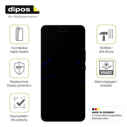 Displayschutz hergestellt in Deutschland, höchste Qualität made in Germany