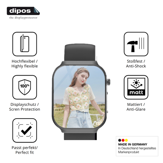 Displayschutz hergestellt in Deutschland, höchste Qualität made in Germany