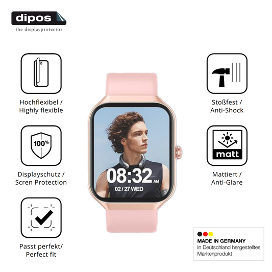 Displayschutz hergestellt in Deutschland, höchste Qualität made in Germany