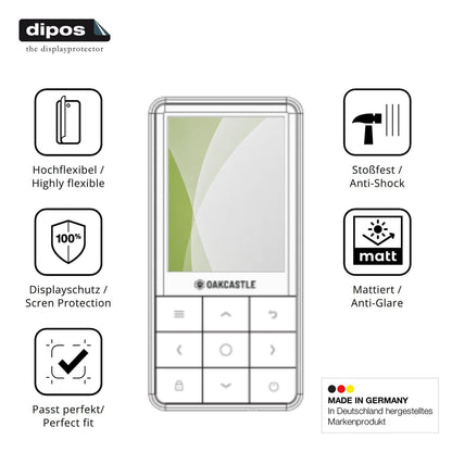 Displayschutz hergestellt in Deutschland, höchste Qualität made in Germany