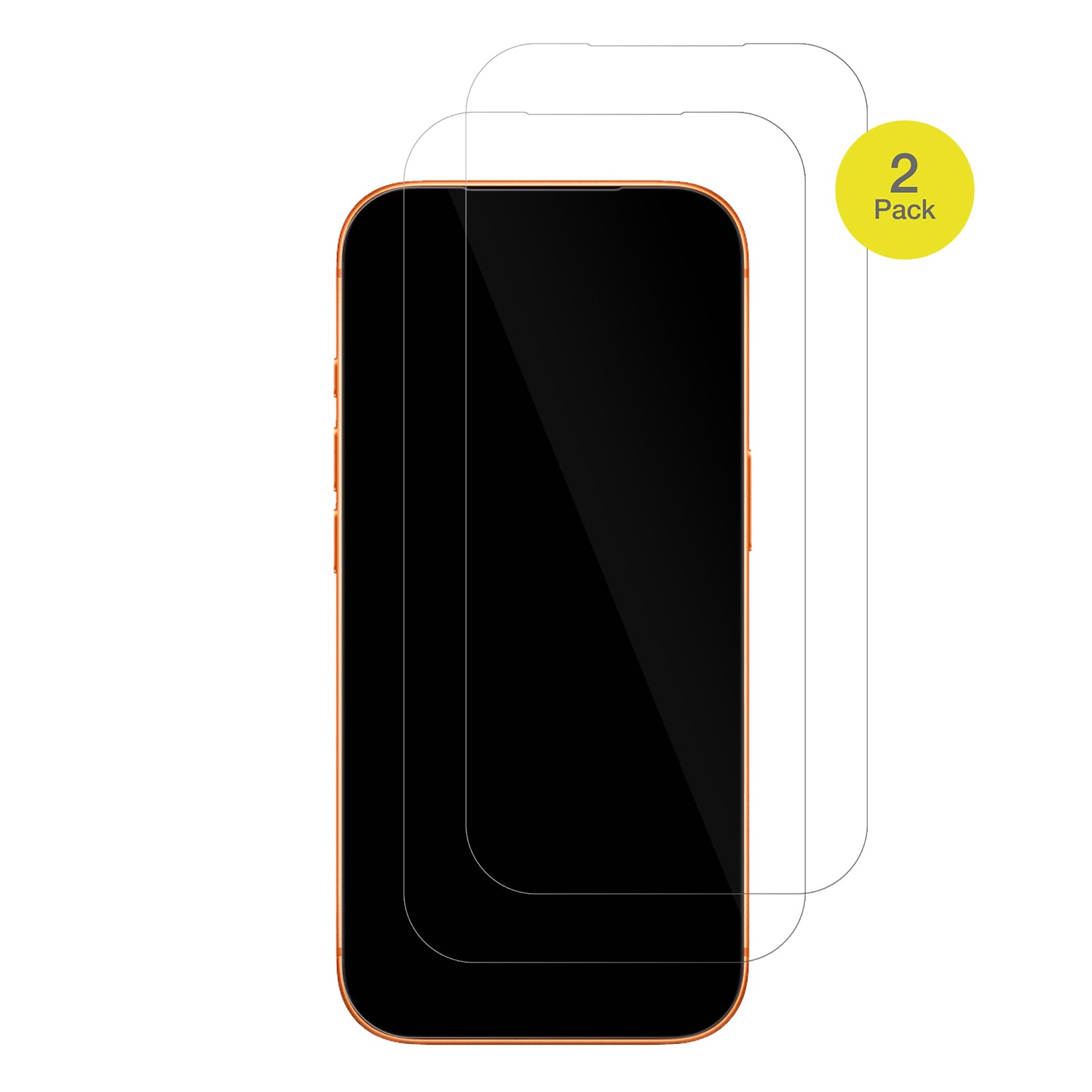 AppleiPhone 17 Pro Max mit aufgebrachter dipos Displayschutzfolie, glasklare Darstellung ohne Einschränkungen