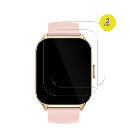 BlackviewW10 Smartwatch 1.69 Zoll mit aufgebrachter dipos Displayschutzfolie, glasklare Darstellung ohne Einschränkungen