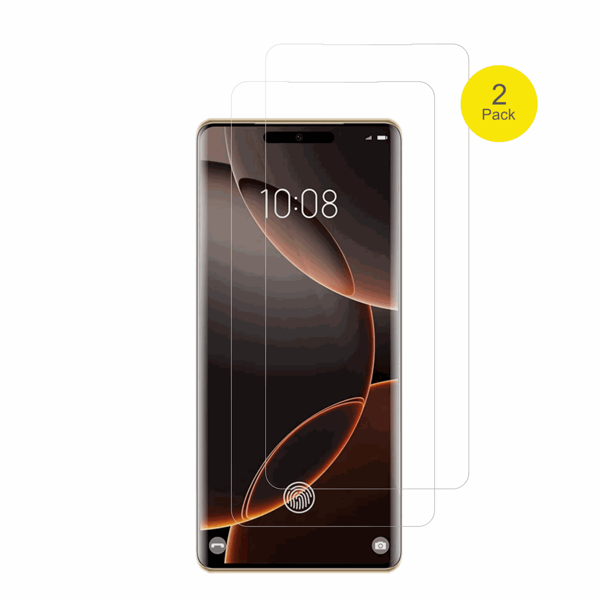 Condor80 Pro mit aufgebrachter dipos Displayschutzfolie, glasklare Darstellung ohne Einschränkungen