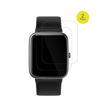 FitpoloID205L H205L 1.3 Zoll mit aufgebrachter dipos Displayschutzfolie, glasklare Darstellung ohne Einschränkungen