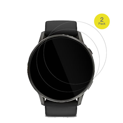GarminVenu 4 45mm mit aufgebrachter dipos Displayschutzfolie, glasklare Darstellung ohne Einschränkungen