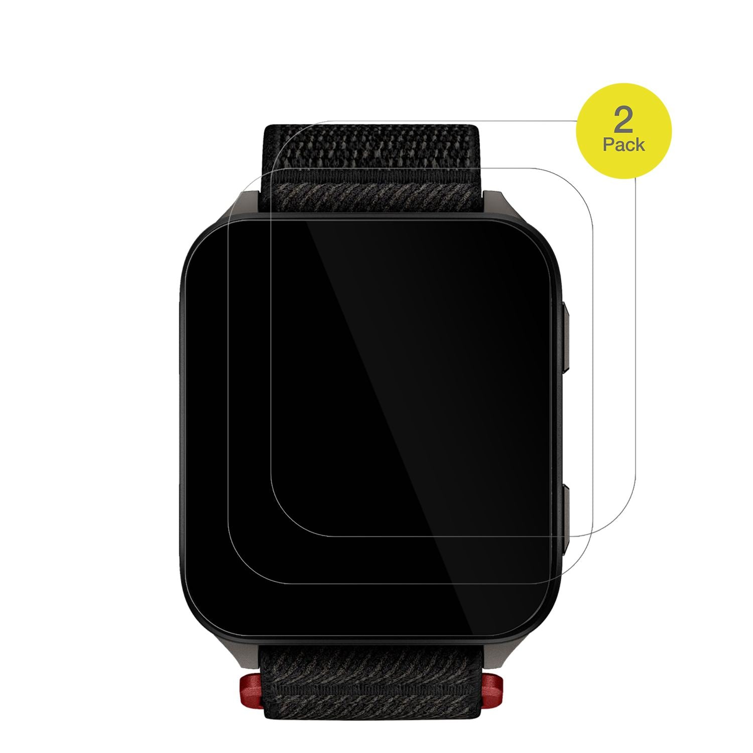 GarminVenu X1 51mm mit aufgebrachter dipos Displayschutzfolie, glasklare Darstellung ohne Einschränkungen