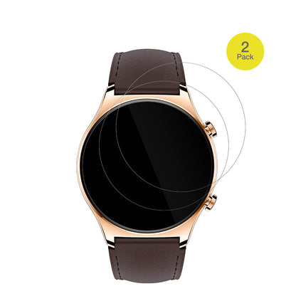 HonorWatch GS 3 mit aufgebrachter dipos Displayschutzfolie, glasklare Darstellung ohne Einschränkungen