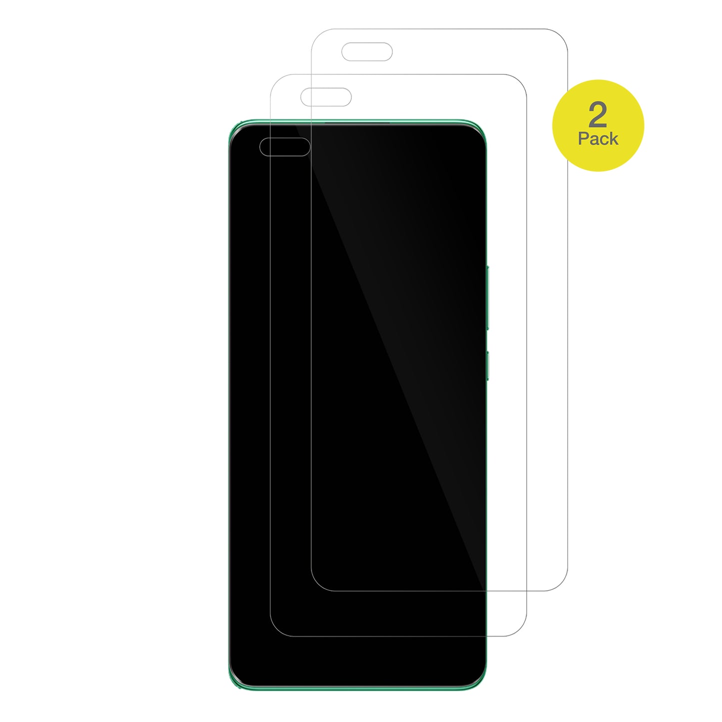 HuaweiNova 11 Pro mit aufgebrachter dipos Displayschutzfolie, glasklare Darstellung ohne Einschränkungen