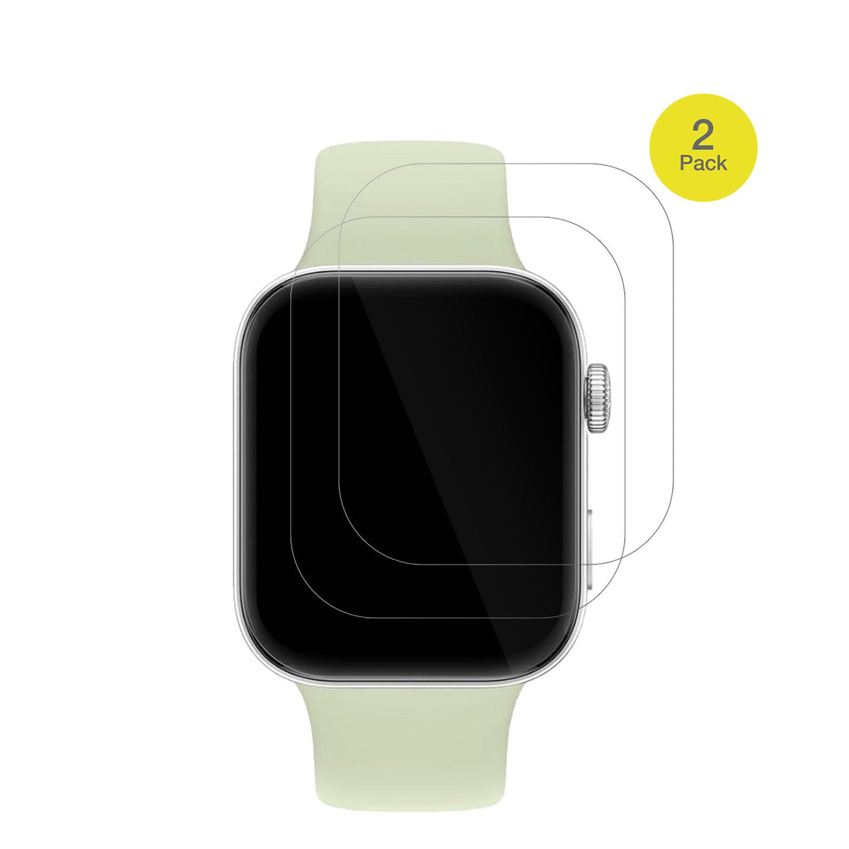 HuaweiWatch Fit 3 1.82 Zoll mit aufgebrachter dipos Displayschutzfolie, glasklare Darstellung ohne Einschränkungen
