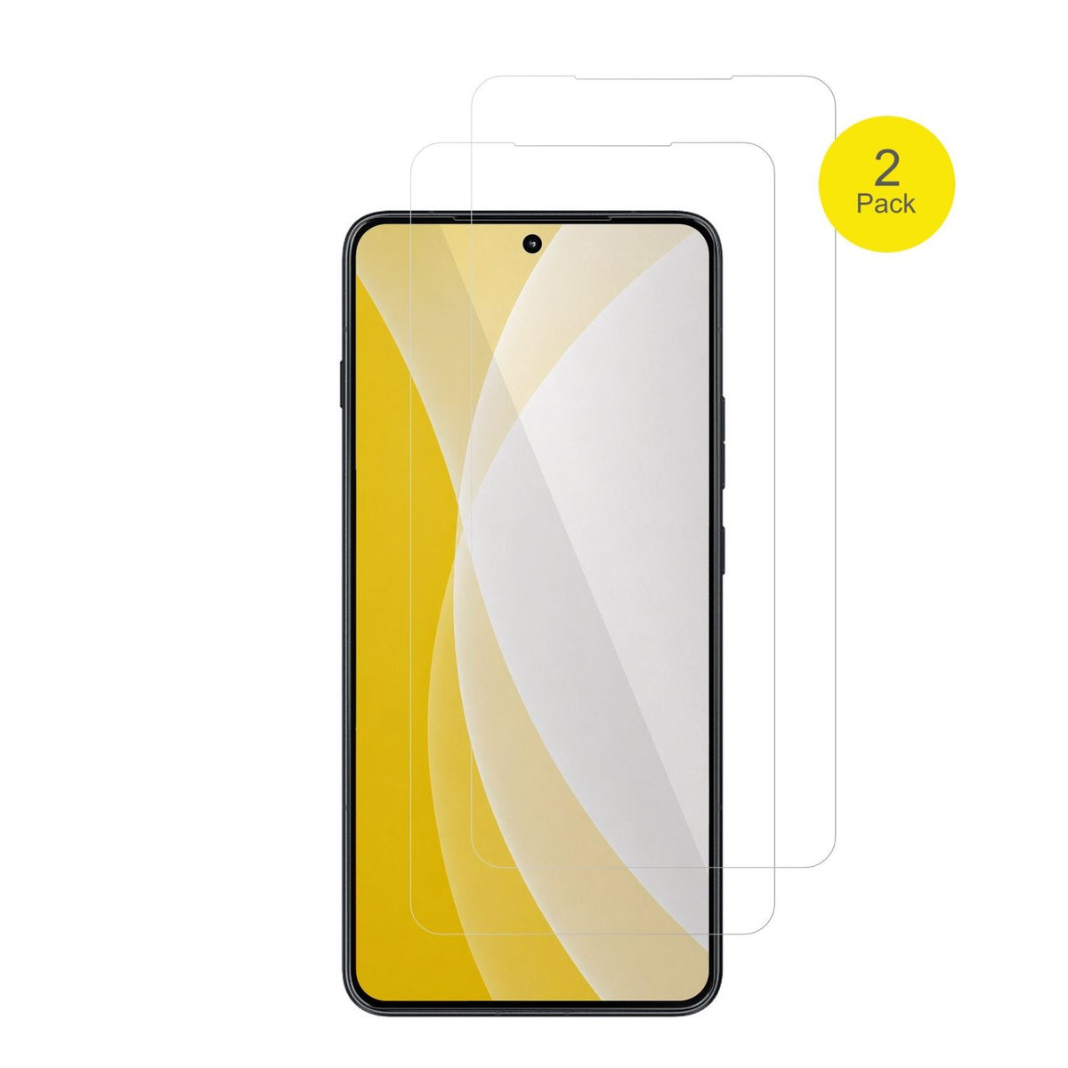 MotorolaEdge 70 Max mit aufgebrachter dipos Displayschutzfolie, glasklare Darstellung ohne Einschränkungen