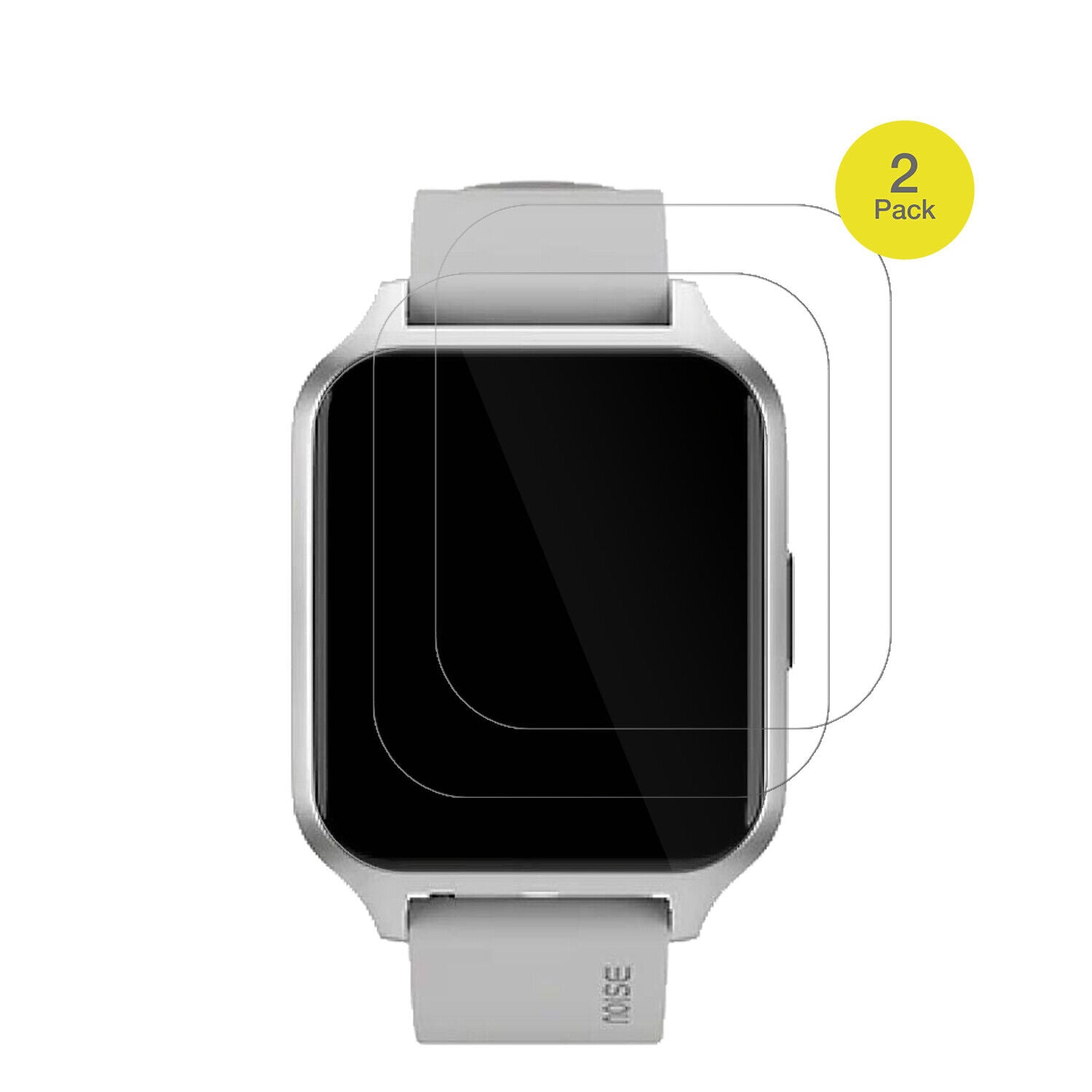 NoiseColorfit Brio mit aufgebrachter dipos Displayschutzfolie, glasklare Darstellung ohne Einschränkungen