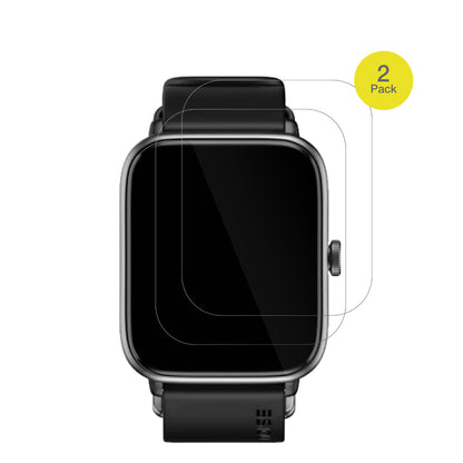 NoiseColorFit Pro 4 mit aufgebrachter dipos Displayschutzfolie, glasklare Darstellung ohne Einschränkungen
