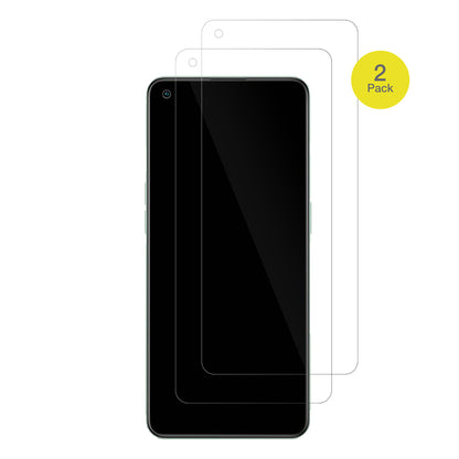 OppoReno8 Lite mit aufgebrachter dipos Displayschutzfolie, glasklare Darstellung ohne Einschränkungen