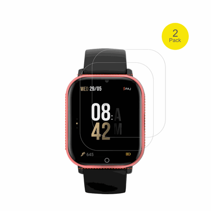 PAJGPS Tracker Kids Smartwatch mit aufgebrachter dipos Displayschutzfolie, glasklare Darstellung ohne Einschr�nkungen