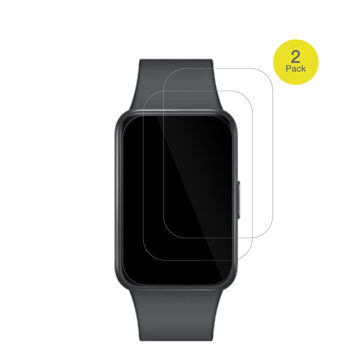 SamsungGalaxy Fit 3 mit aufgebrachter dipos Displayschutzfolie, glasklare Darstellung ohne Einschränkungen