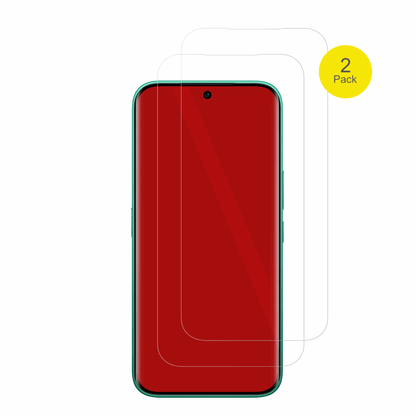 TecnoCamon 50 Pro mit aufgebrachter dipos Displayschutzfolie, glasklare Darstellung ohne Einschränkungen
