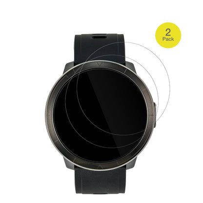 WatchmarkKardiowatch WM18 Plus mit aufgebrachter dipos Displayschutzfolie, glasklare Darstellung ohne Einschränkungen