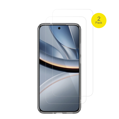 XiaomiPoco F7 5G Case Friendly mit aufgebrachter dipos Displayschutzfolie, glasklare Darstellung ohne Einschr�nkungen