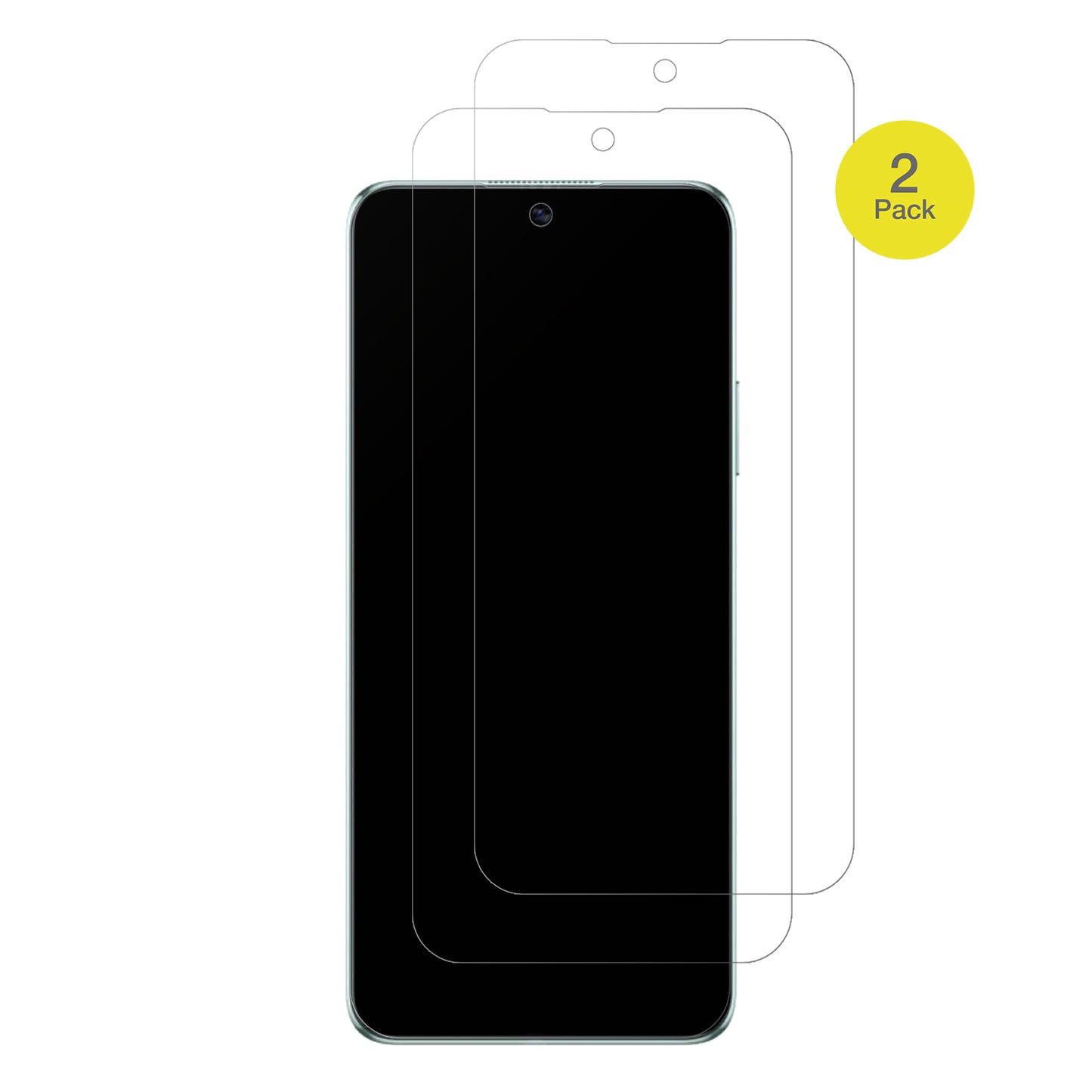 China mobileNZONE 50 Pro mit aufgebrachter dipos Flex Schutzfolie, glasklare Darstellung ohne Einschränkungen